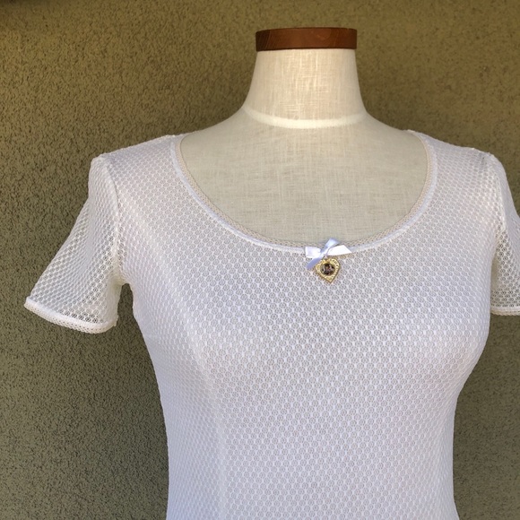 Dolce and Gabbana vintage 90s sheer mesh shirt - Picture 2 of 6